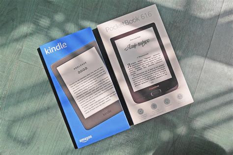 Сравнительный обзор Amazon Kindle 9 (Kindle 2019) и PocketBook 616 ...