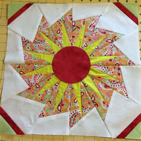 A Paper Pieced Quilt Block I Made That Is Available On Craftsy Paper