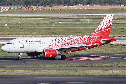 VP BNN Rossiya Russian Airlines Airbus A319 111