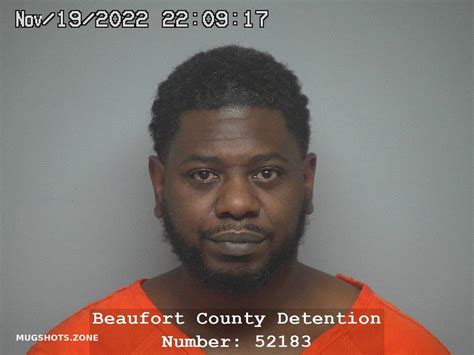 Ivan Germaine Jenkins 11 19 2022 Beaufort County Mugshots Zone