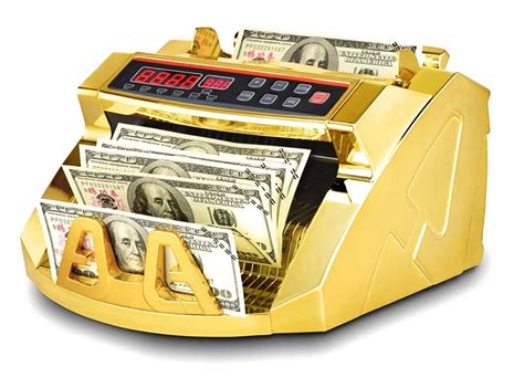 Gold Money Counter With Counterfeit Detection And Bill