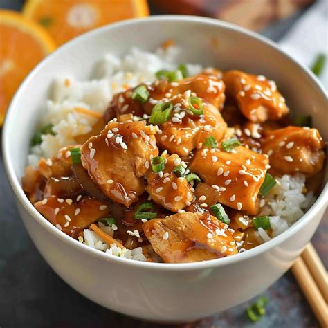 Slow Cooker Orange Chicken – Then and Now Recipes