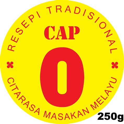 Rempah Cap O Original Kedah Spice Rempah Keluaran Bumiputra Halal 250g