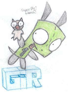 Very Zimmy Fanart Invader Zim Fan Art 21330154 Fanpop