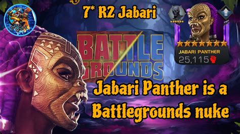 Jabari Panther Is A Great 7 Addition Marvel Contest Of Champions Youtube