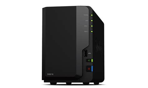 Synology Diskstation Ds218 2 Bay 35 Inch Diskless 1xgbe Nas Tower Black