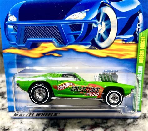 Hot Wheels 2002 Hot Wheels Collectors Rodger Dodger Green 1 1500 EBay