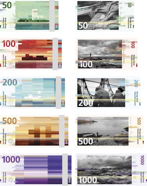 Les Plus Beaux Billets Du Monde Graphéine Billet Billet De Banque Norvège