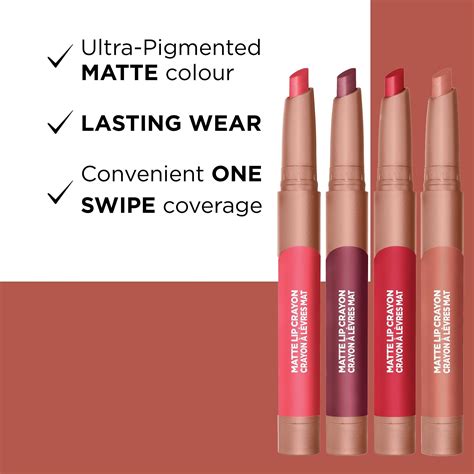L'oreal Matte Lip Crayon | delivery | online | zed store
