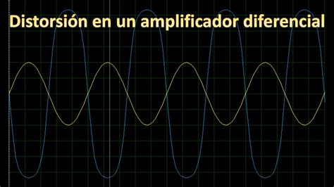 Distorsión en un amplificador diferencial BJT discreto YouTube