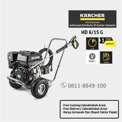 High Pressure HD 6 15 G Classic Distributor Resmi Karcher