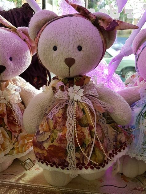 Pin de Marina peti Mancuello em muñecos Padrões de urso de pelúcia