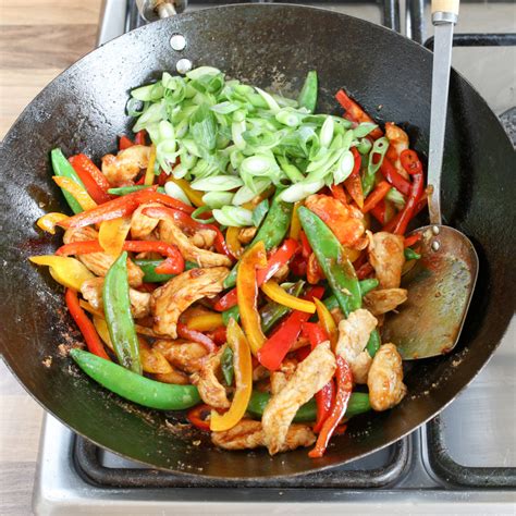 Healthy Spicy Chicken And Vegetable Stir Fry Recipe