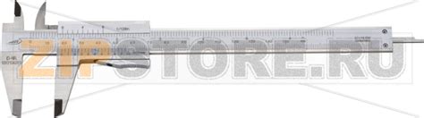0184 501 - Штангенциркуль карманный с нониусом, 150 мм Helios Preisser