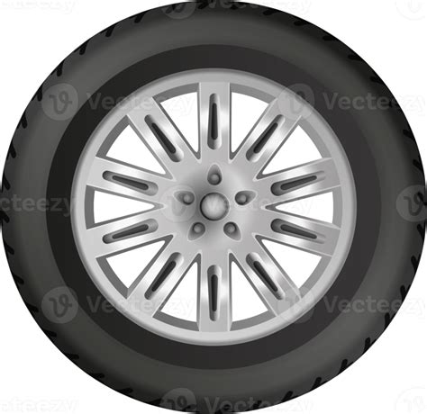 Black Car Wheel 13829220 Png