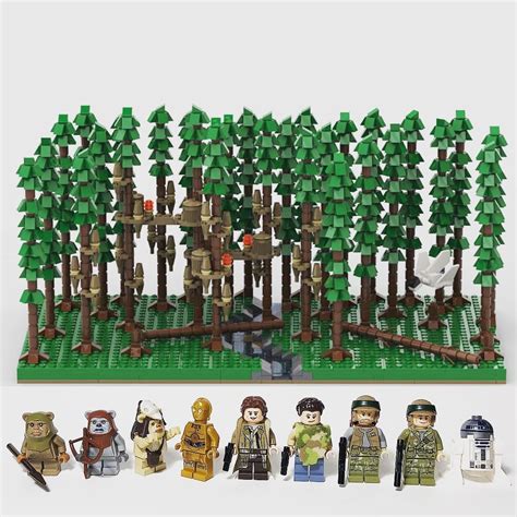 Ewok Village Lego Moc Now that lego have provided us with an ewok ...