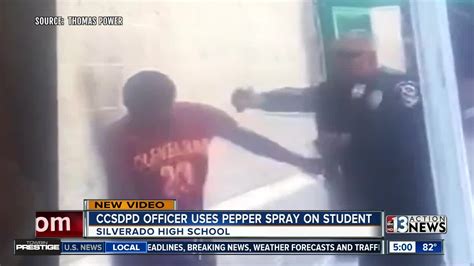 Student Pepper Sprayed By Ccsd Cop In Custody