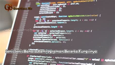 Jenis Jenis Bahasa Pemrograman Beserta Fungsinya Pemrograman