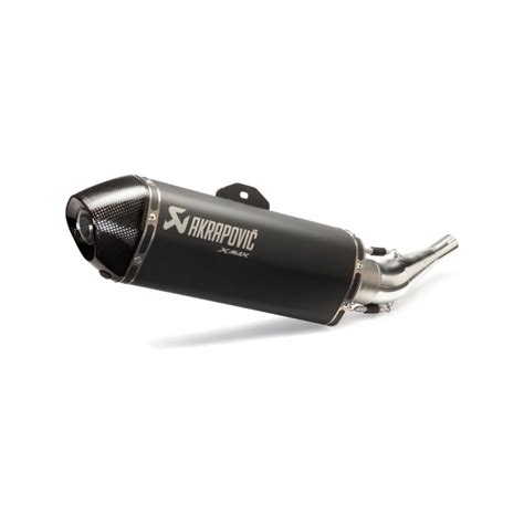 Silencieux Akrapovic Yamaha X Max Noir Boutique Yamaha Accessoires