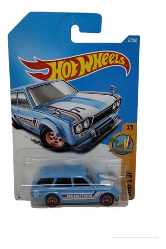 Hot Wheels 71 Datsun Bluebird 510 Wagon Hw Surf s Up Meses sin interés