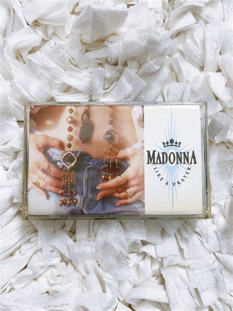 Vintage Madonna Cassette Like A Prayer Etsy