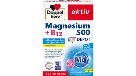 Doppelherz Magnesium B Phasen Depot Depot Tabletten Online