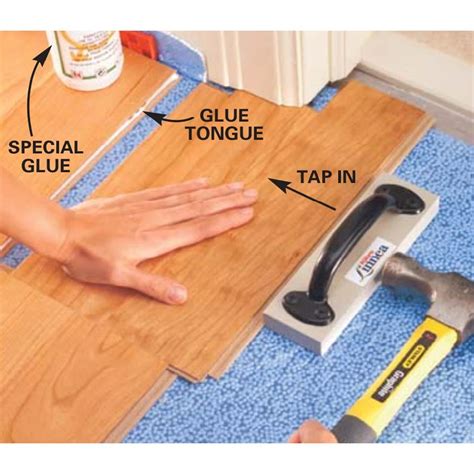 Everything You Need To Know About Using Glue For Laminate Flooring - Flooring Designs