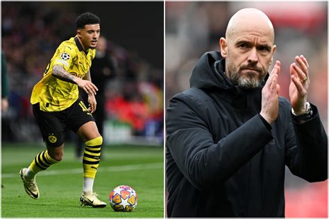 Sancho Transfer Man Utd Boss Ten Hag On Ucl Performance