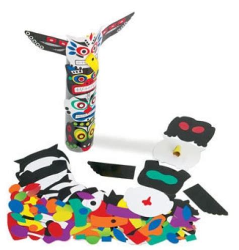 Totem Pole Craft Kit Totem Pole Craft Crafts Craft Kits