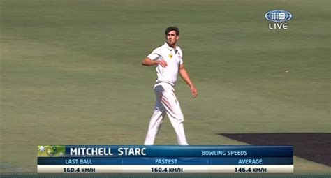 Watch: Mitchell Starc bowl a ripper to Ross Taylor at 160.4 kmph