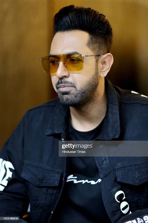 Punjabi Actor And Singer Songwriter Gippy Grewal Poses During An