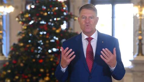 Klaus Iohannis mesaj inflexiv pentru români de Craciun Ocrotindu i