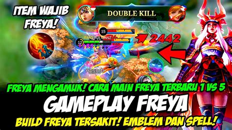 FREYA ITEM BARU EMBLEM FREYA EXP LANE BUILD FREYA TERSAKIT 2023