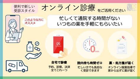 オンライン診療について 福岡市天神の内科・糖尿病内科｜19時まで診療 なないろクリニック