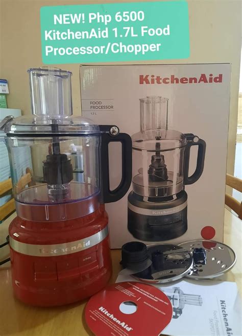 Kitchenaid 7cup 1 7l Food Processor Chopper Furniture And Home Living Kitchenware