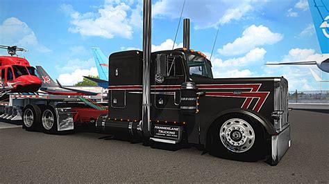 Custom Peterbilt With Trailer