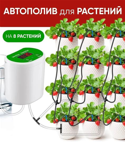 Автополив для 12 растений, автоматический полив комнатных растений ...