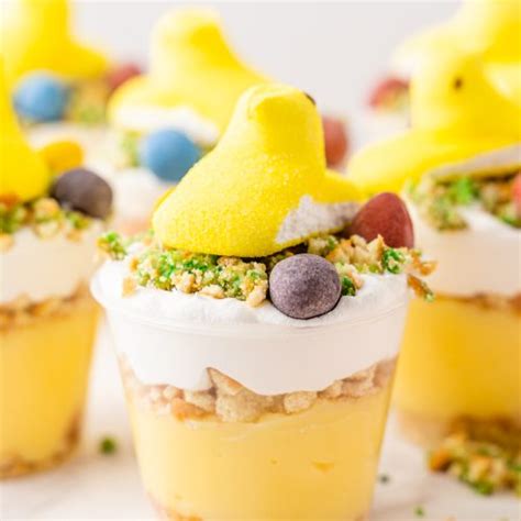 Adorable Peeps Easter Pudding Cups Kathryn S Kitchen Blog