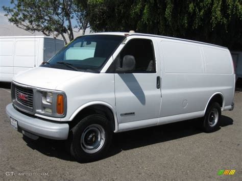 2002 Summit White Gmc Savana Van G3500 Cargo 69307893 Photo 3