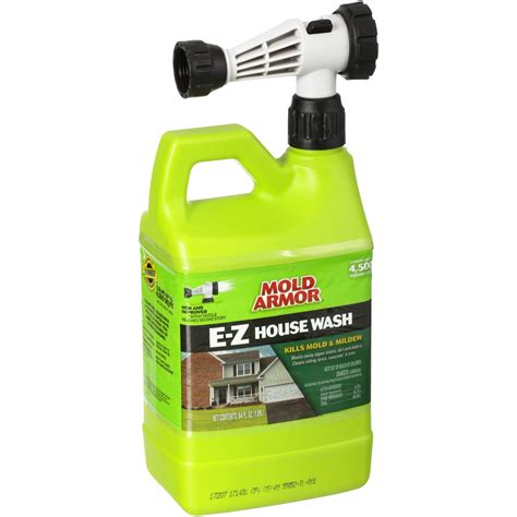 Mold Armor E Z House Wash With Hose End Adapter Oz Walmart