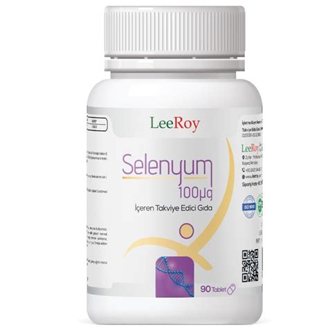 Leeroy Selenyum 90 Tablet Nar Ecza