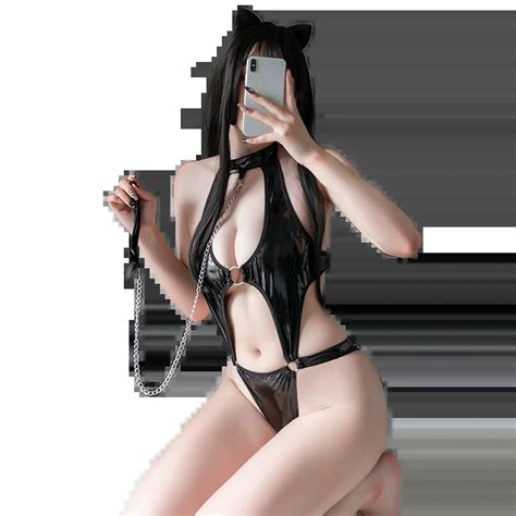 Wholesale Sexy Mesh Lingerie Dress Valentine S Day Sexy Play Suit Zebra Strips Bodysuit Nylon