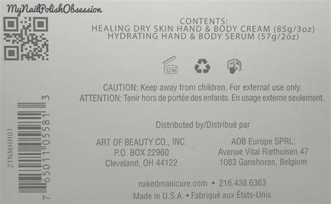 My Nail Polish Obsession Zoya Naked Manicure Hydrate Heal Dry Skin Kit