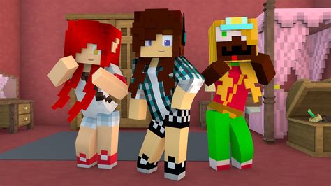 Minecraft Meninas Youtubers Build Battle Youtube