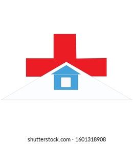 Red Cross Symbol Design Hospital Logo Stock Vector (Royalty Free ...