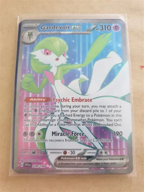 Gardevoir Ex Full Art Secret Rare Card 228198 Pokemon Scarlet