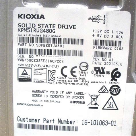 Cisco UCS-SD480GSAS-EV SSD 480GB 12G SAS SFF *No Caddy