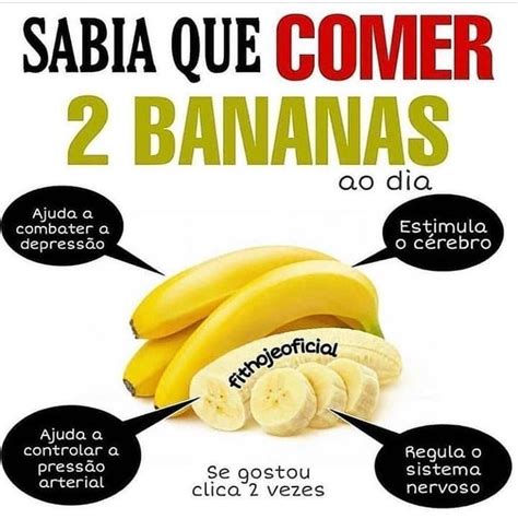 CADÊ OS AMANTES DE BANANA COMENTA EU Você conhece os benefícios