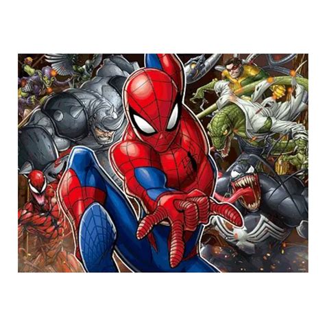 Marvel Spiderman 500 Piece Lenticular Puzzle The Jigstore