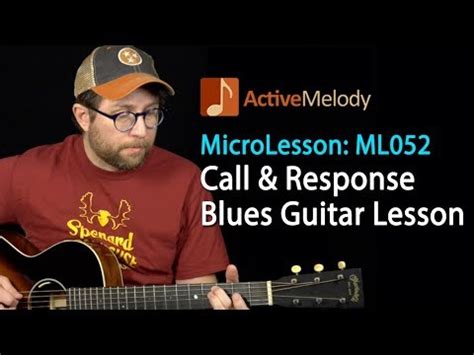 Easy Blues Guitar Lesson Learn An Easy Call And Response Style